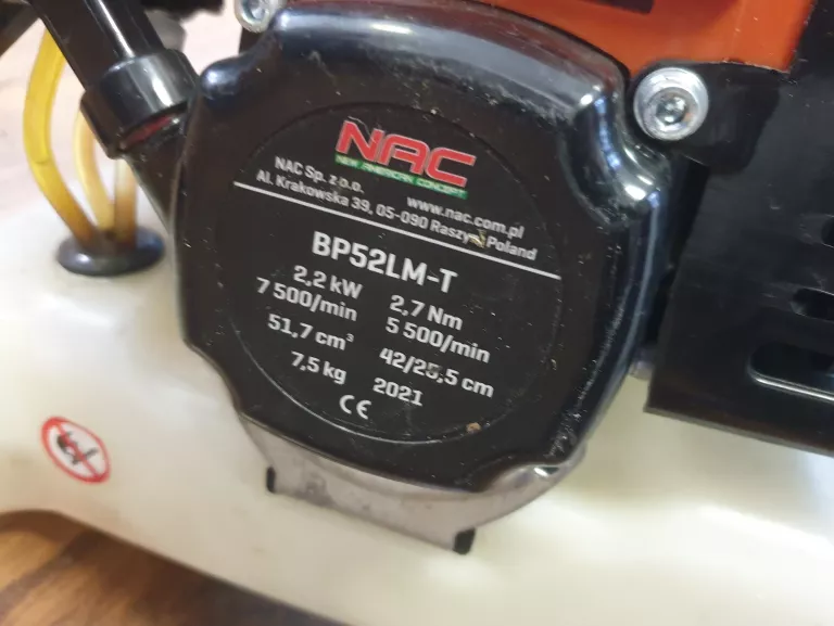 KOSA SPALINOWA NAC BP52LM-T