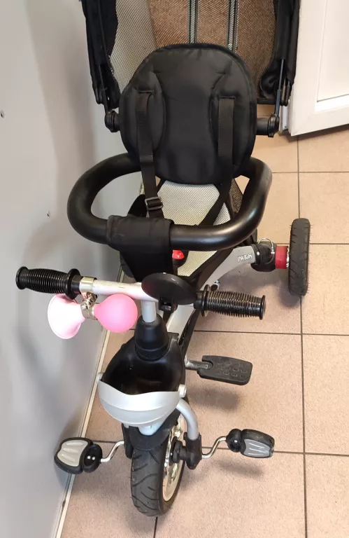 ROWEREK TRÓJKOŁOWY CZARNY PW BABY