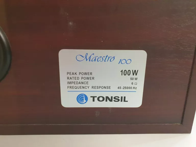 GŁOŚNIK CENTRALNY TONSIL MAESTRO 100
