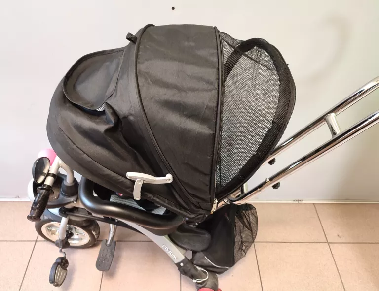 ROWEREK TRÓJKOŁOWY CZARNY PW BABY