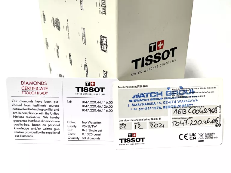 zegarek-tissot-t-touch-ii-lady-diamonds-stan-uzywany