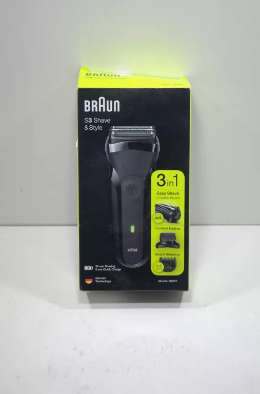 GOLARKA BRAUN SERIES 3 SHAVE&STYLE 300BT