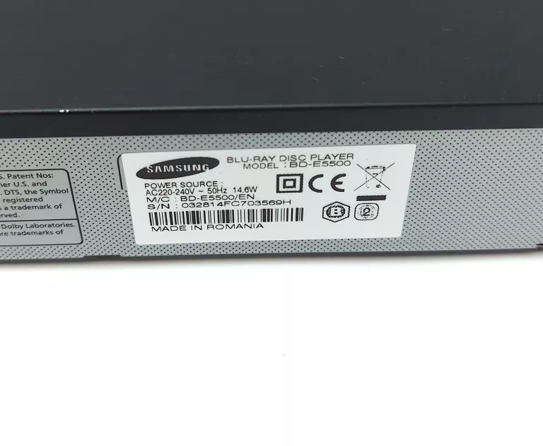 DVD SAMSUNG BD-5500