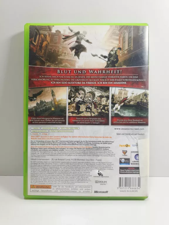 ASSASSIN CREED II XBOX 360