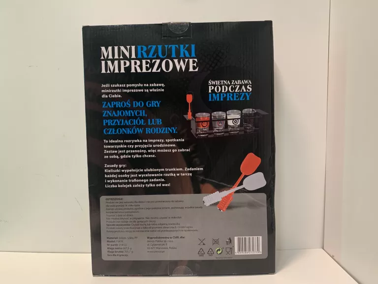 GRA MINIRZUTKI MINI RZUTKI IMPREZOWE IDEAŁ