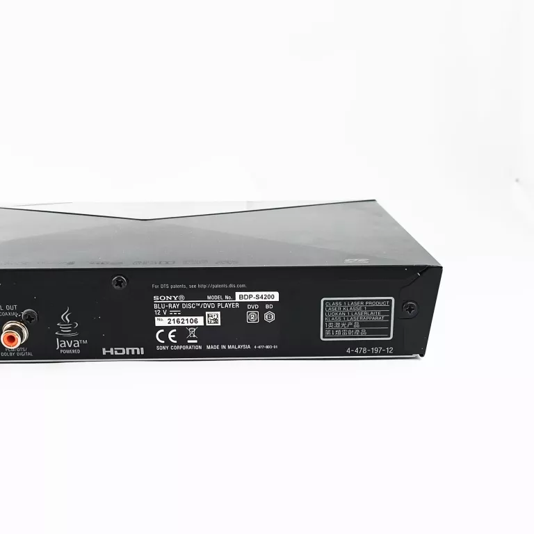 ODTWARZACZ BLU-RAY SONY BDP-S4200