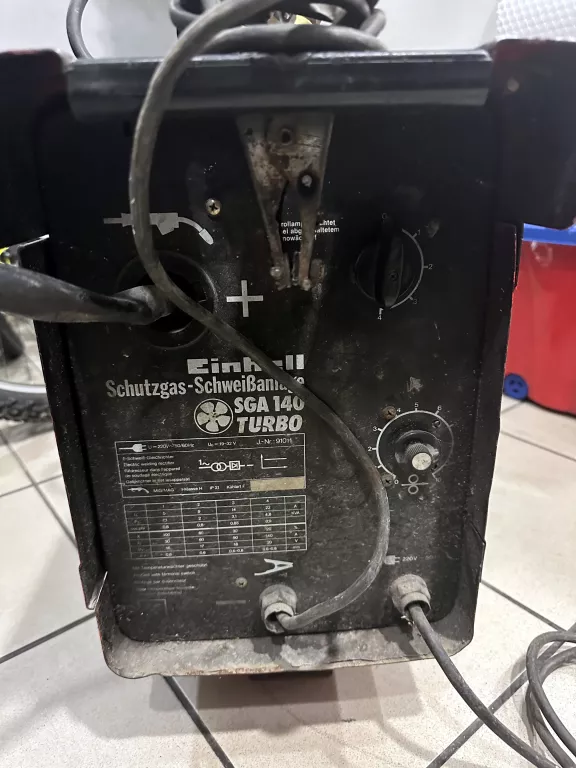 PÓŁAUTOMAT SPAWALNICZY EURO SGA 140 EINHELL