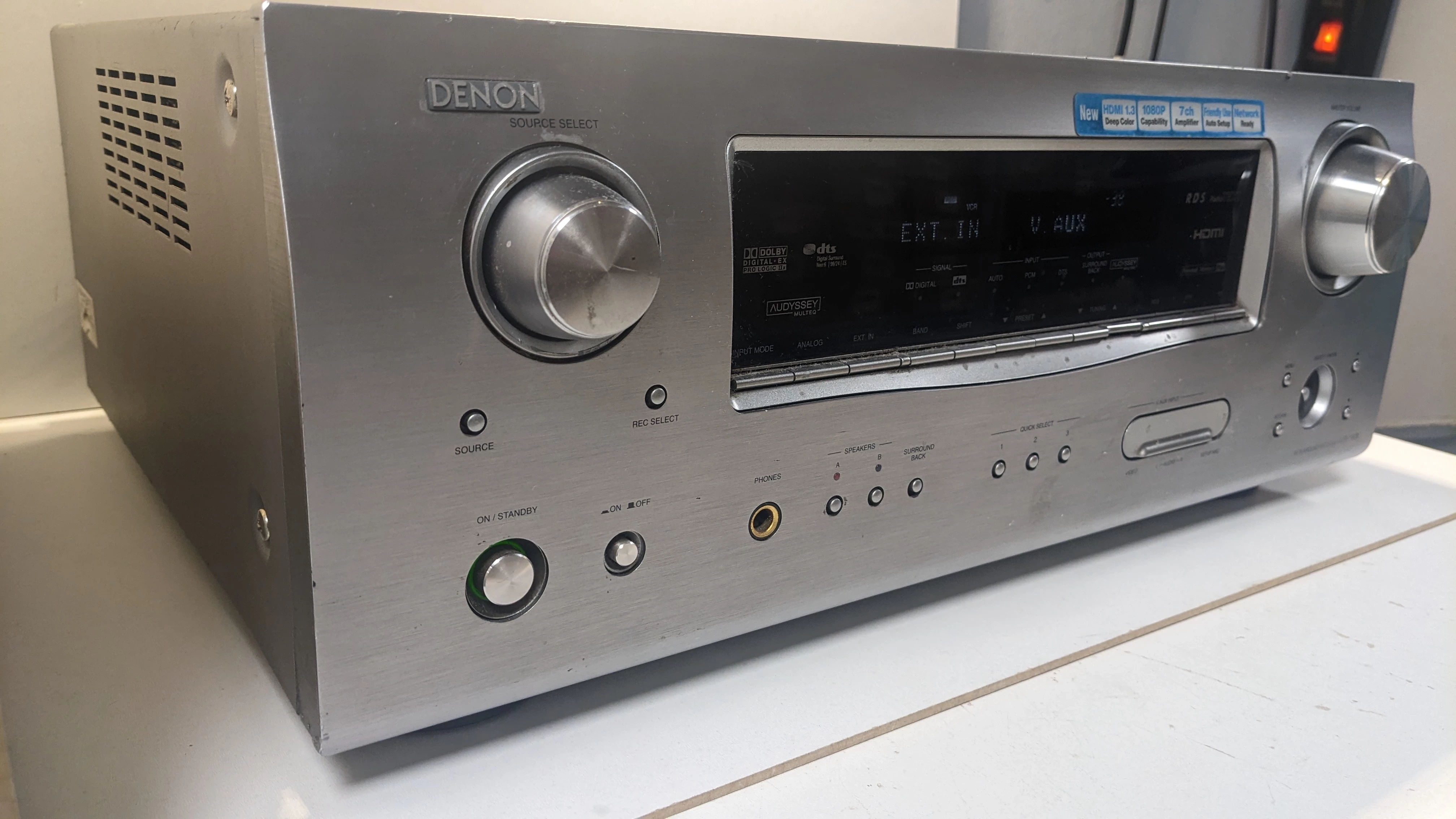 WZMACNIACZ / AMPLITUNER DENON AVR 1908 * OPIS Amplitunery Loombard.pl