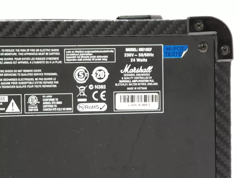 WZMACNIACZ COMBO MARSHALL MG10CF