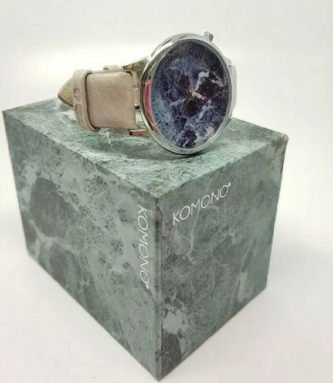 ZEGAREK KWARCOWY KOMONO ESTELLE MARBLE GREY