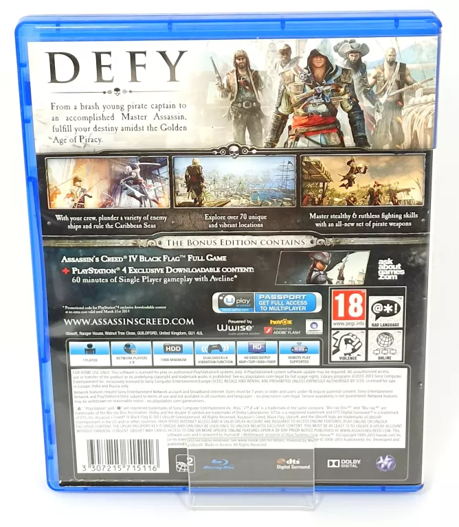GRA ASSASSIN'S CREED IV: BLACK FLAG PS4