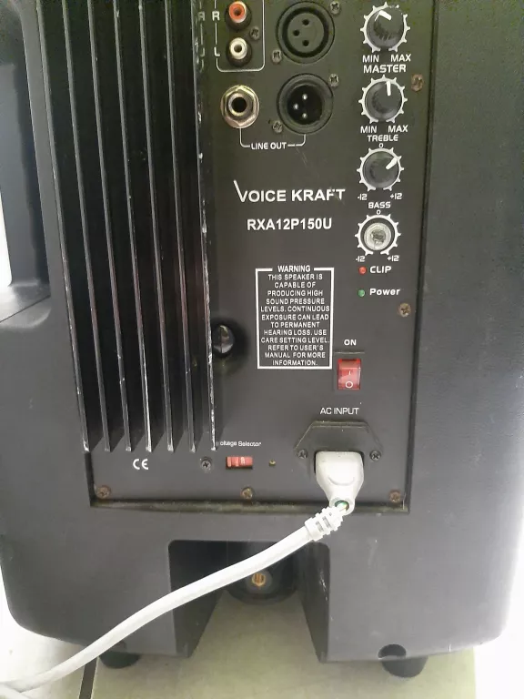 GŁOŚNIK KOLUMNA ESTRADOWA VOICE KRAFT 121P50U