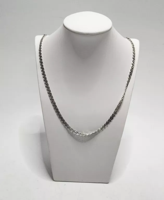 SREBRNY ŁAŃCUSZEK 18G