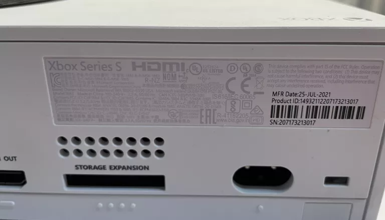 KONSOLA XBOX SERIES S KPL PUDEŁKO
