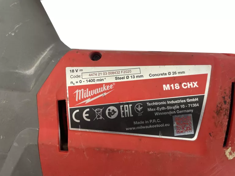 MŁOTOWIERTARKA MILWAUKEE M18 CHX 2,5J - BODY!