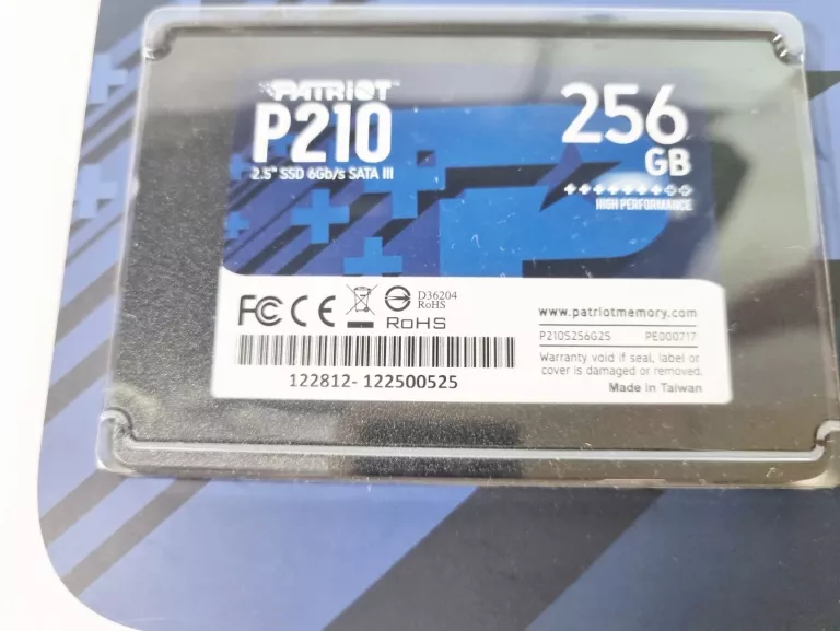 DYSK SSD PATRIOT P210 256GB