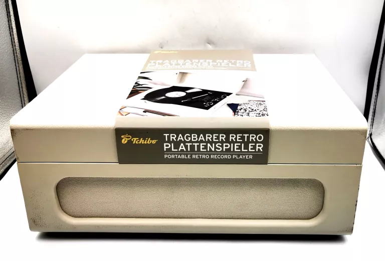 GRAMOFON PRZENOŚNY TCHIBO RETRO