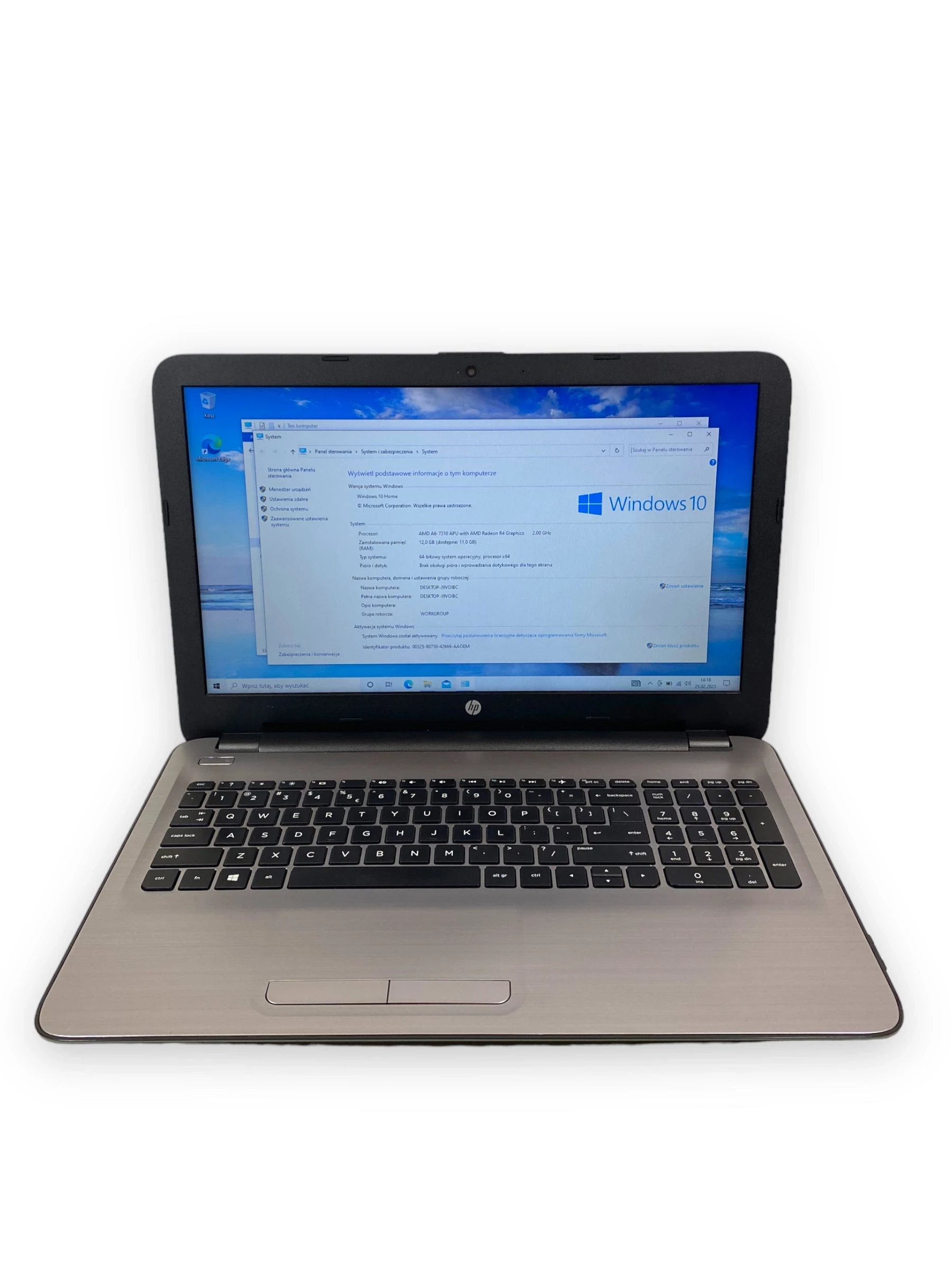 laptop-hp-255-g5-amd-a6-731012gb256gb-ssdw10h-wielkosc-pamieci-ram-12-gb