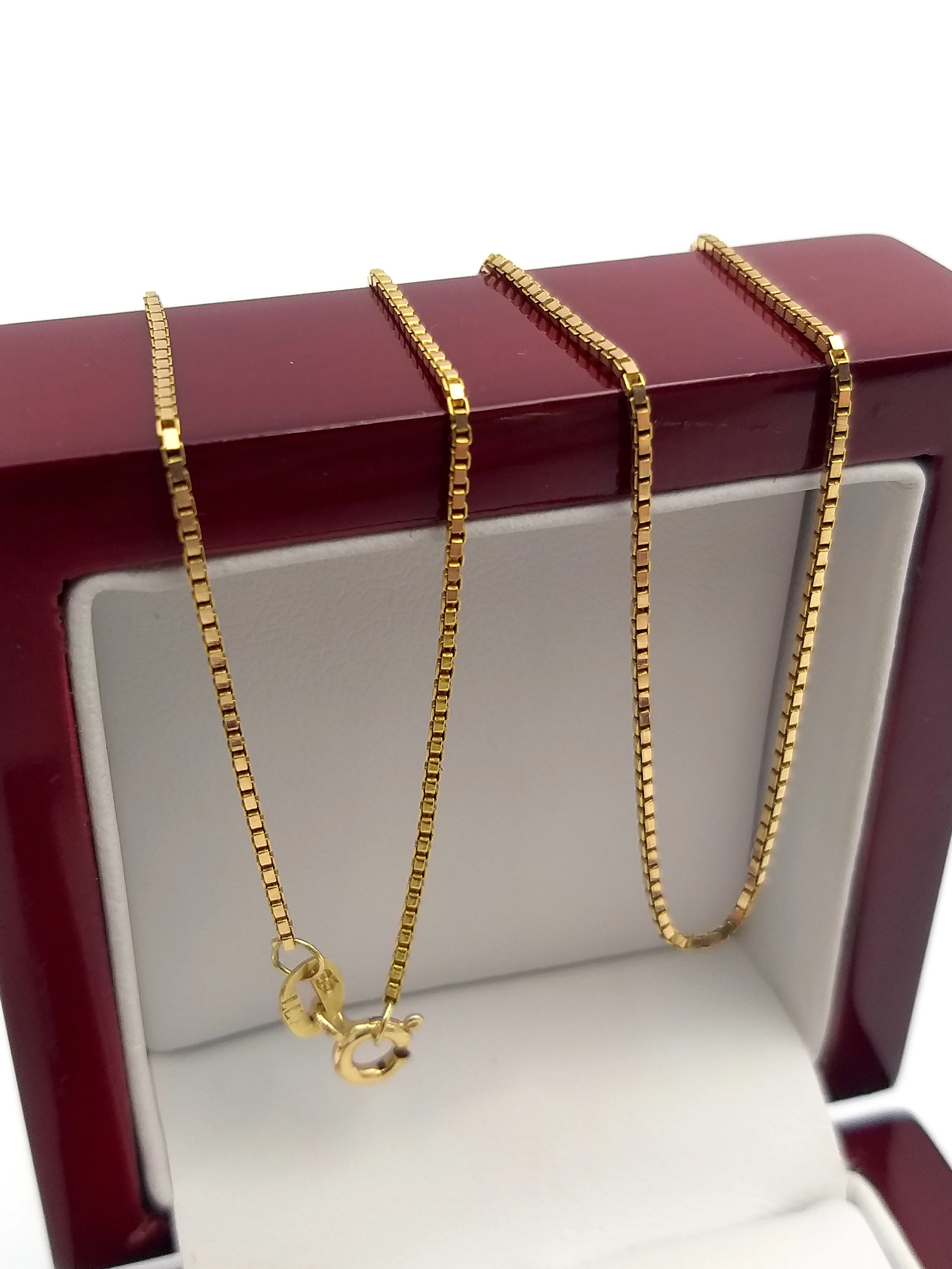 zloty-lancuszek-kostka-585-40cm-274g-splot-kostka