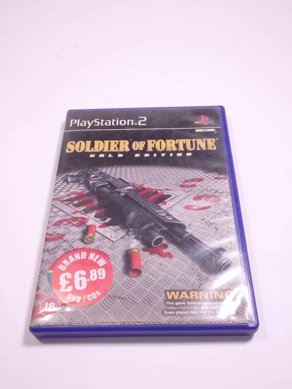 GRA PS2 SOLDIER OF FORTUNE GOLD EDITION