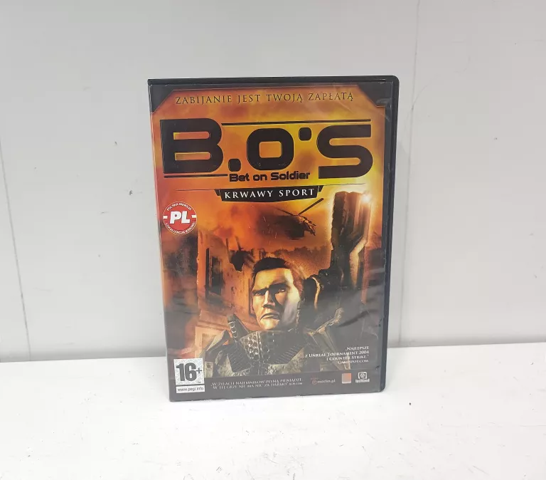 GRA PC BOS BET ON SOLDIER KRWAWY SPORT