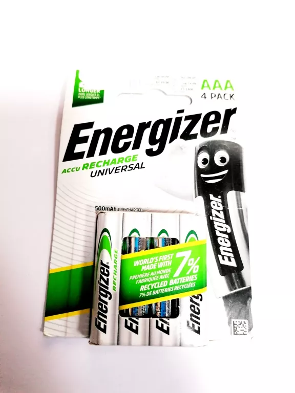 BATERIE ENERGIZER AAA 4 PACK RECHARGE