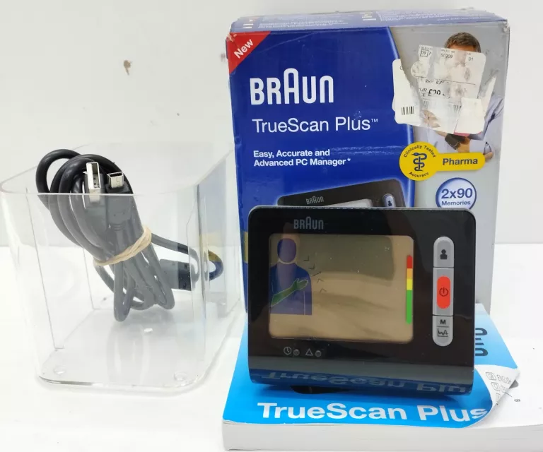 CIŚNIENIOMIERZ NADGASTKOWY BRAUN TRUE SCAN KOMPLE