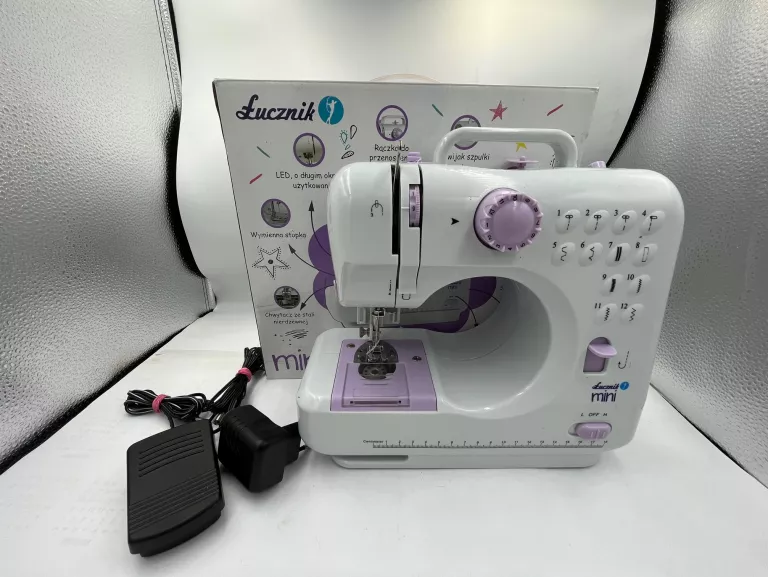 MASZYNA DO SZYCIA ŁUCZNIK MINI MODEL 505 KOMPLET