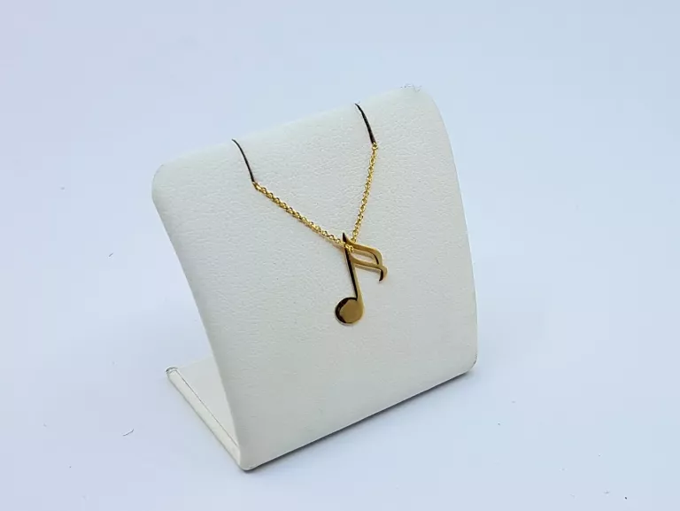ZŁOTY ŁAŃCUSZEK CELEBRYTKA NUTKA 585 0,76G 42CM