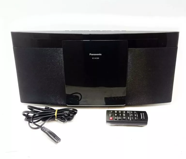 MINI WIEŻA PANASONIC SC-HC200 +PILOT FM/CD/USB/BT
