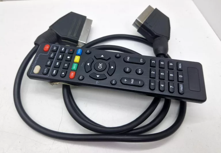 DEKODER DVB-T2 OPTICUM AX LION NS + PILOT+KABEL