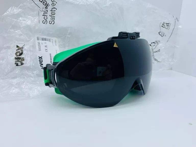 GOGLE OCHRONNE UVEX ULTRASONIC BLACK-GREEN 5