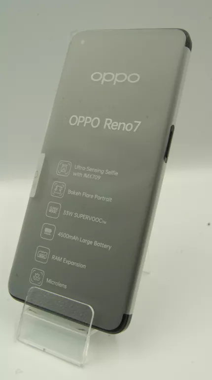 SMARTFON OPPO RENO 7 KOMPLET GW JAK NOWY PLAY