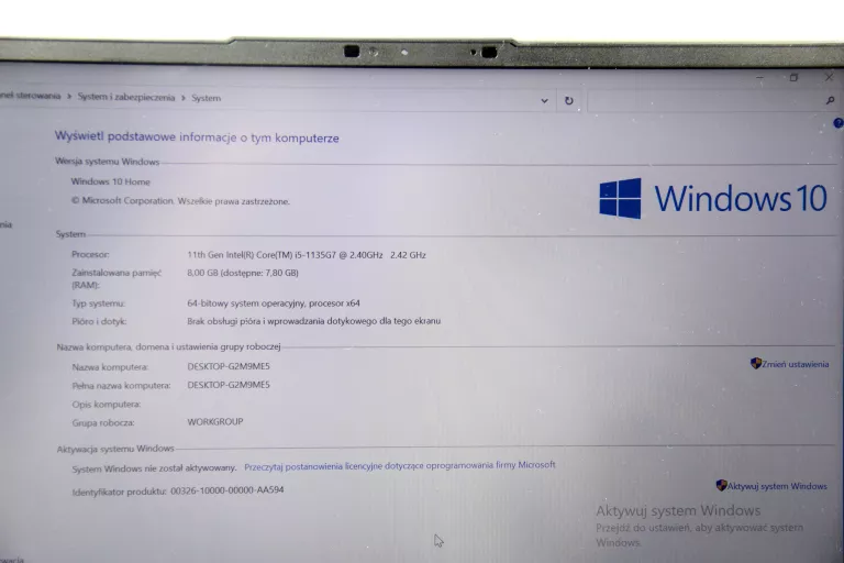 LAPTOP LENOVO YOGA SLIM 7 PRO 14ITL5 14" I5 8/512