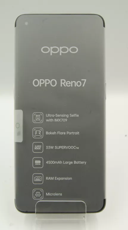 SMARTFON OPPO RENO 7 KOMPLET GW JAK NOWY PLAY