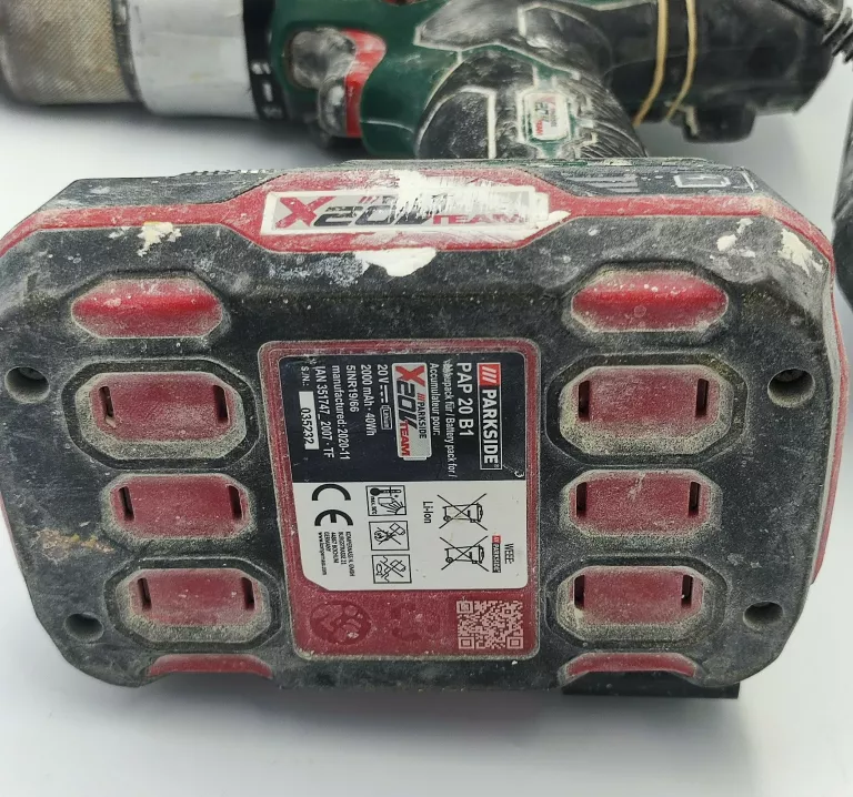 PARKSIDE WIERTARKO-WKRĘTARKA PABS 20-LI-E6, 20 V