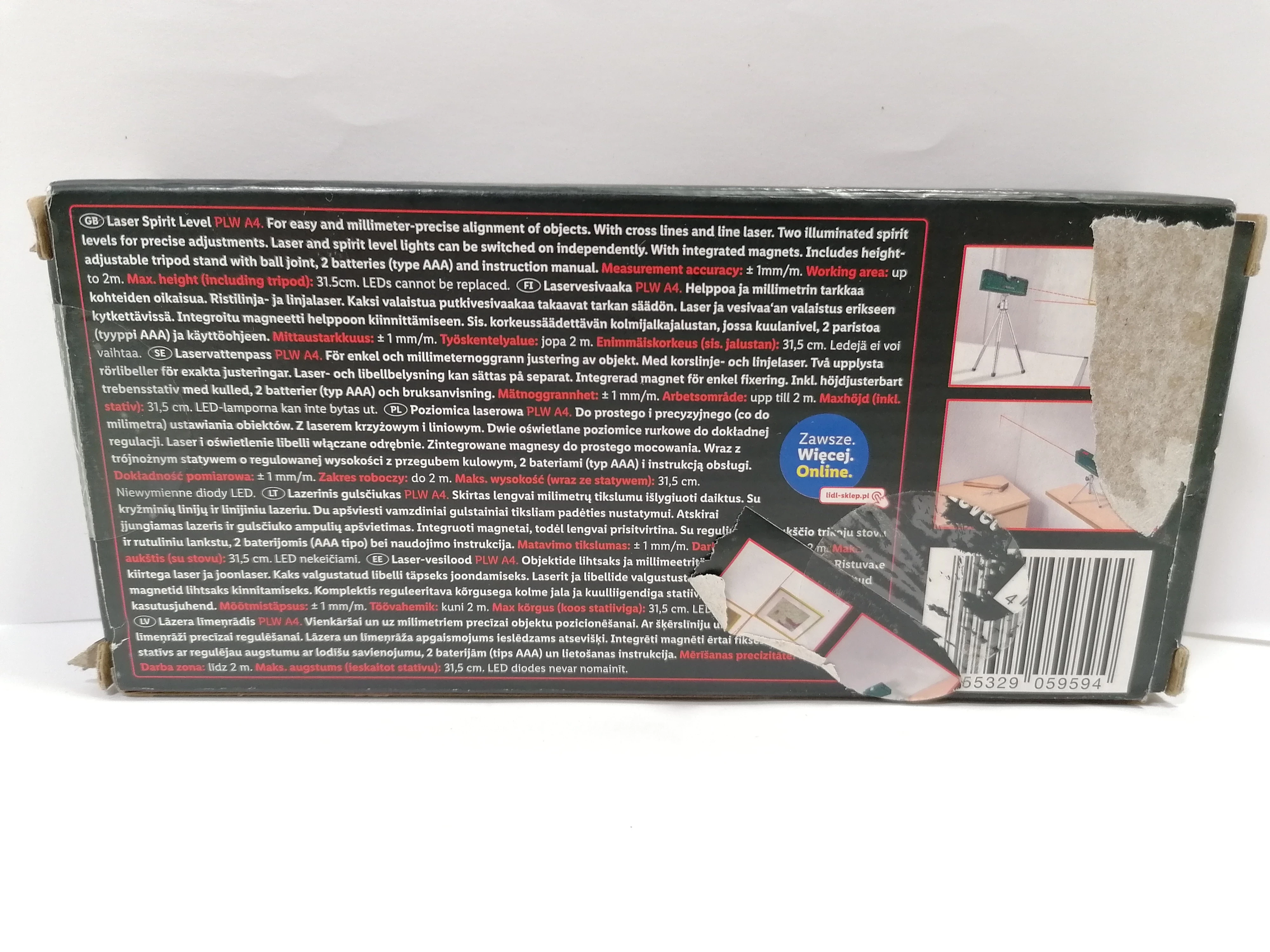 poziomica-parkside-spirit-level-plw-a4-stan-powystawowy