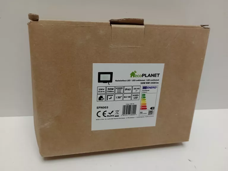 HALOGEN BIAŁY NEUTRALNY 3500 LM 50 W