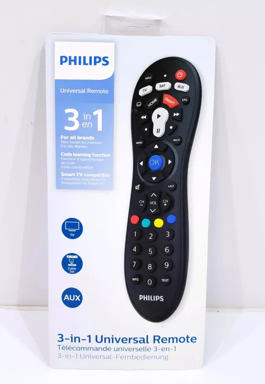 PHILIPS PILOT UNIWERSALNY SRP3013/10 3IN1