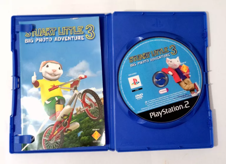 GRA NA PS2 STUART LITTLE 3 BIG PHOTO ADVENTURE