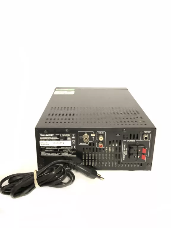 WIEŻA SHARP HI-FI XL-HF100HBK