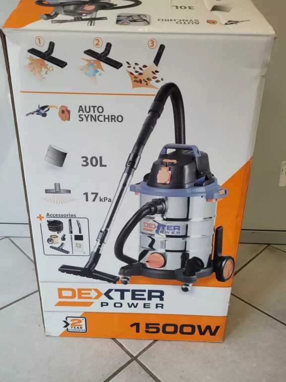 odkurzacz-dexter-power-vod1530swc-30-l-pojemnosc-zbiornika-30