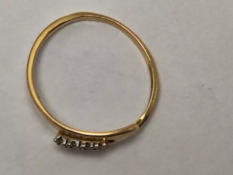 ZŁOTY PIERŚCIONEK PR.585 1,33G R.10