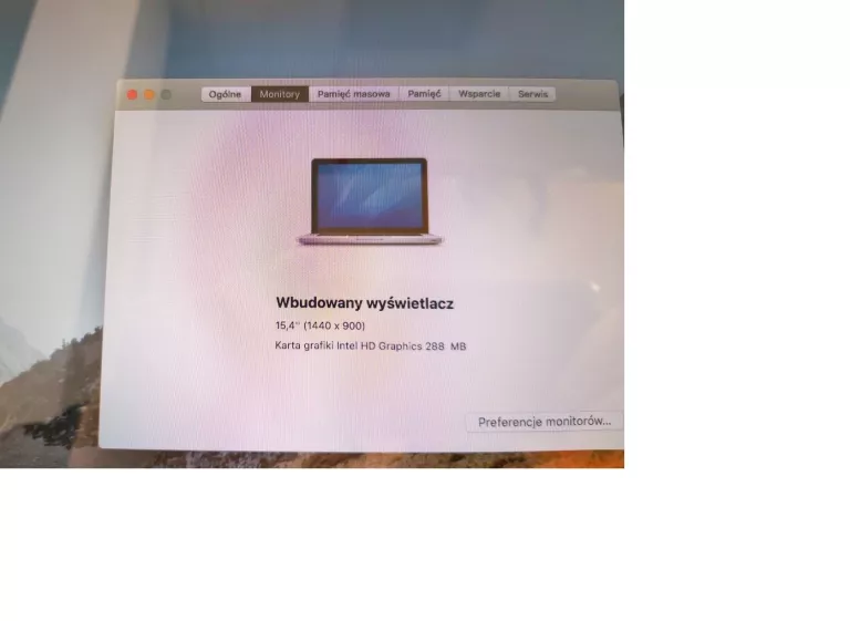 LAPTOP MACBOOK PRO A1286 I7 8GB RAM 128 SSD + ZAS