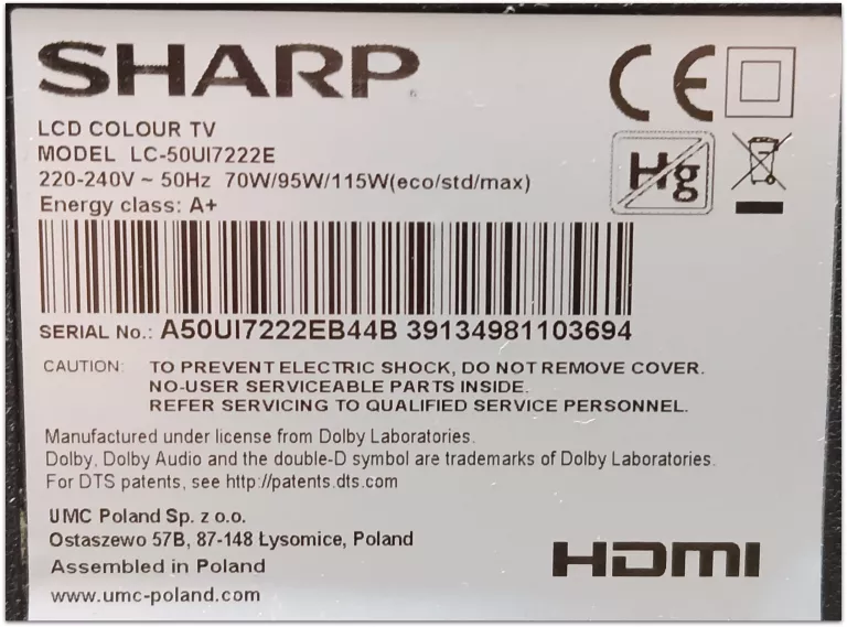 How To Fix HDMI No Signal Error On SHARP TV, 58 OFF