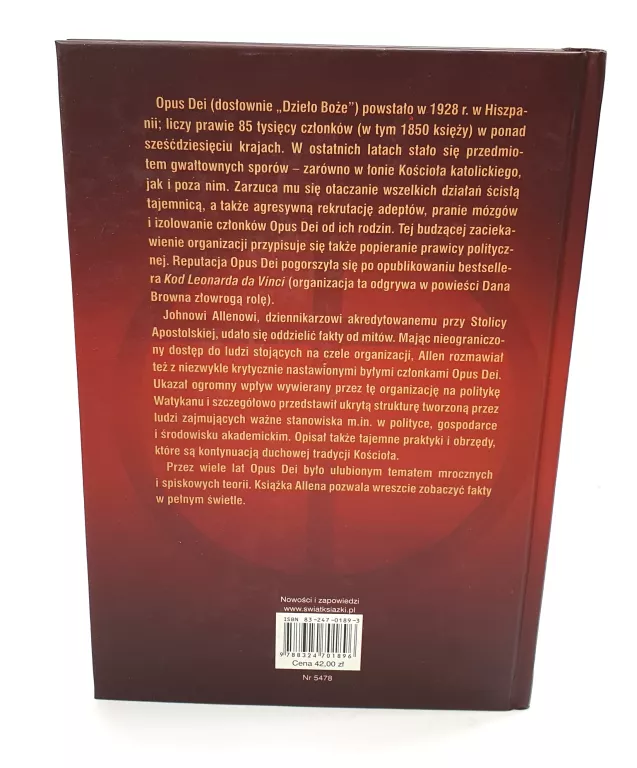KSIĄŻKA - OPUS DEI - JOHN L. ALLEN JR