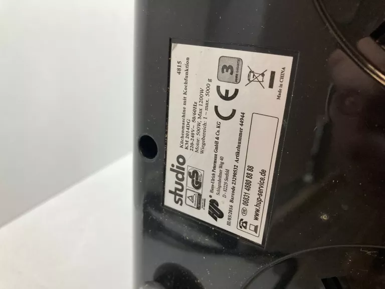 ROBOT KUCHENNY Z FUNKCJĄ GOTOWANIA STUDIO OPIS