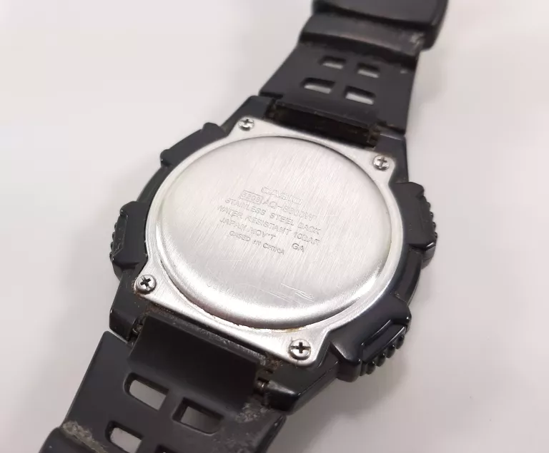 ZEGAREK CASIO SPORT AQ-S800W SOLAR CZARNY