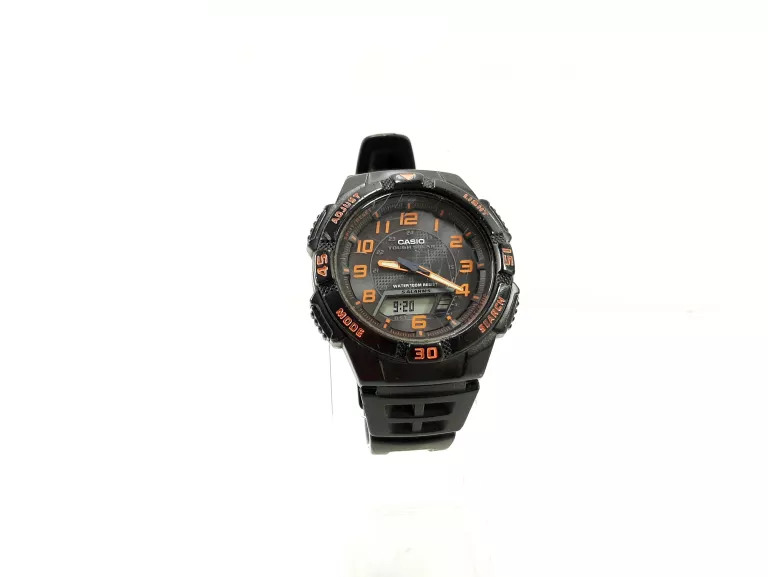 ZEGAREK CASIO SPORT AQ-S800W SOLAR CZARNY