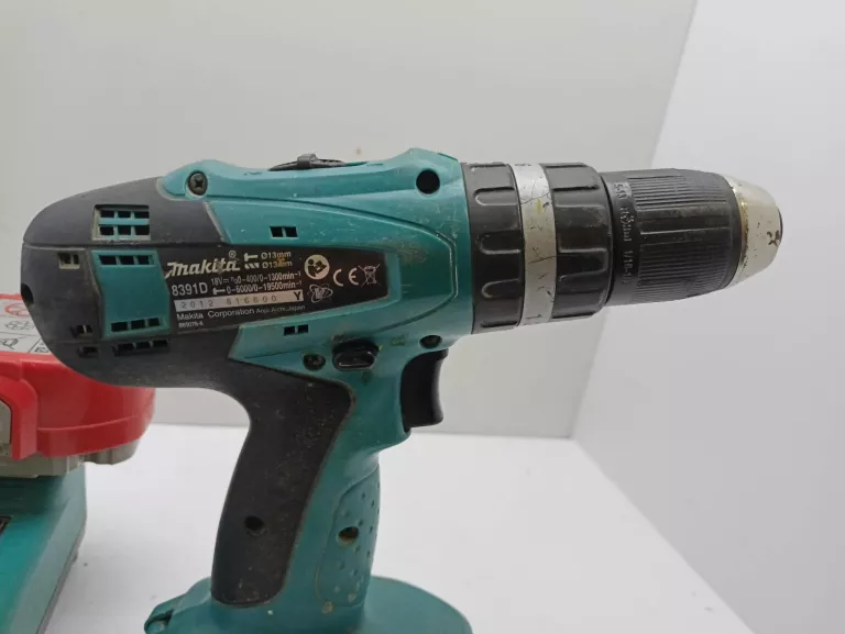 WKRĘTARKA MAKITA 8391D + 2 BATERIE + ŁADOWARKA